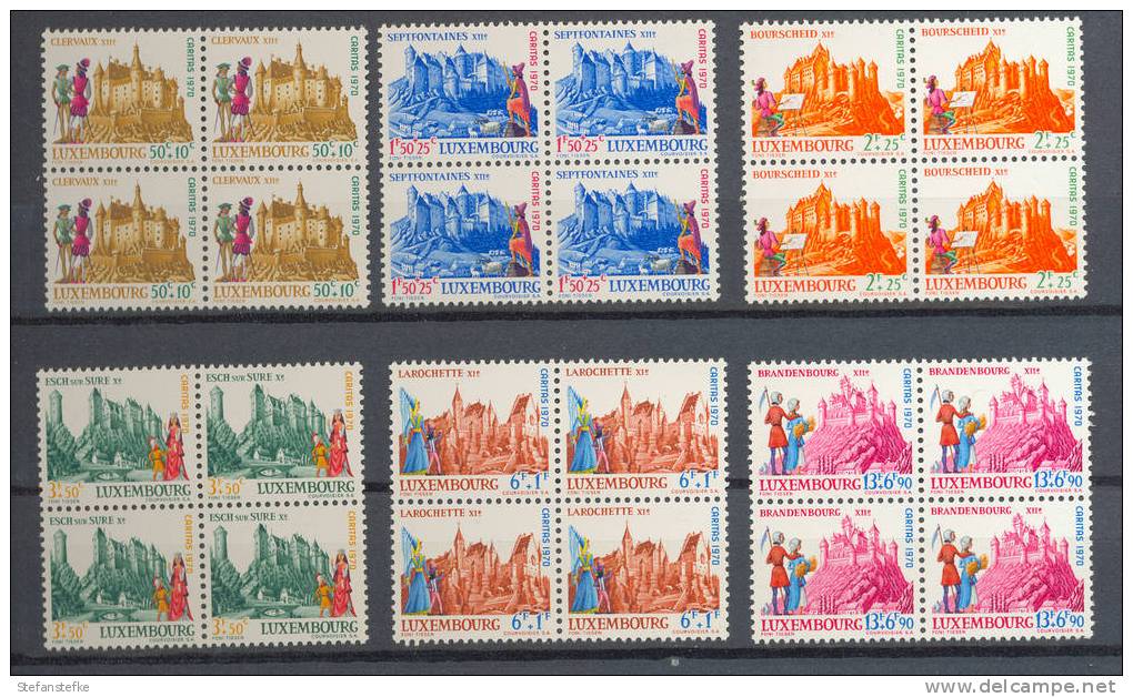 Luxembourg Yvert Nr :  764 - 769 **  (zie Scan)  MNH - Nuovi