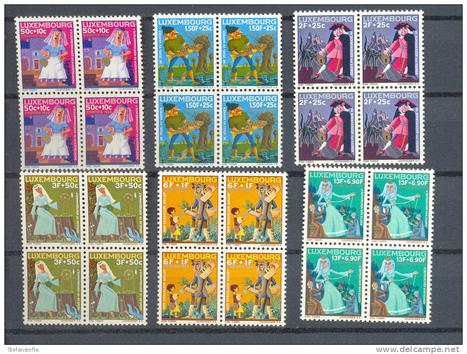 Luxembourg Yvert Nr :  691 - 696 **  (zie Scan)  MNH - Nuovi