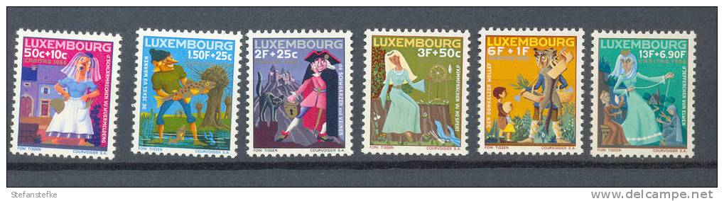 Luxembourg Yvert Nr :  691 - 696 **  (zie Scan)  MNH - Unused Stamps
