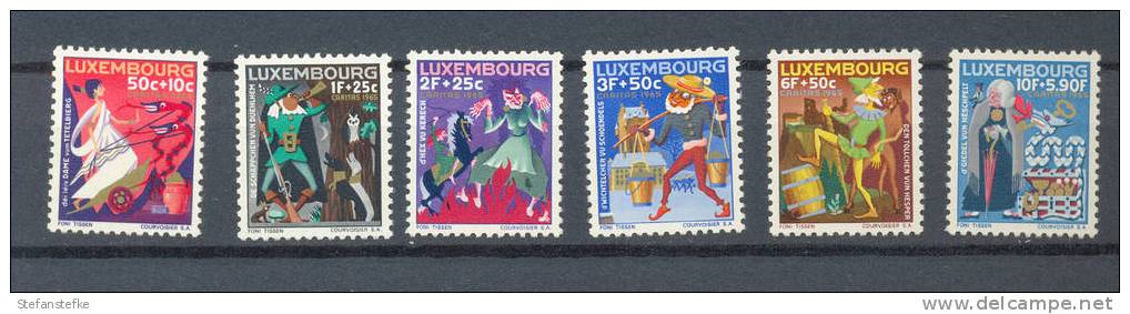 Luxembourg Yvert Nr :  672 - 677 **  (zie Scan)  MNH - Nuovi