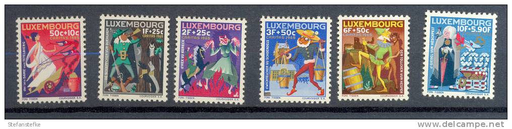 Luxembourg Yvert Nr :  672 - 677 **  (zie Scan)  MNH - Nuovi