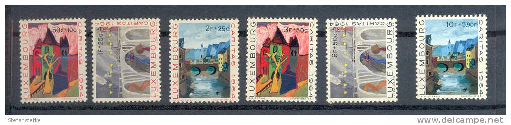 Luxembourg Yvert Nr :  654 - 659 **  (zie Scan)  MNH - Ongebruikt