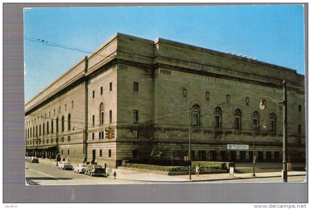 Ohio - Cleveland Public Auditorium - Cleveland