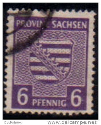 SAXONY   Scott #  13N 4  VF USED - Autres & Non Classés