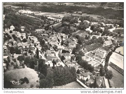 SAINT CHEF Isère Vue Panoramique Aérienne 1958 - Saint-Chef