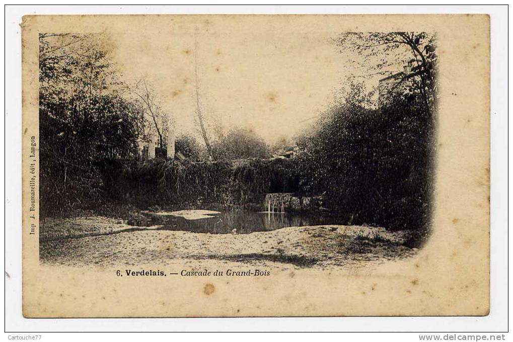 K12 - VERDELAIS - Cascade Du Grand Bois (Carte PRECURSEUR) - Verdelais