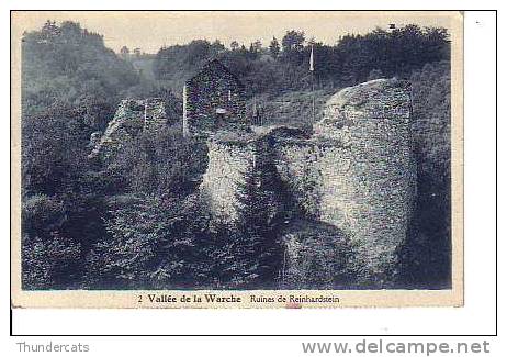 MALMEDY VALLEE DE LA WARCHE RUINES DE REINHARDSTEIN - Weismes