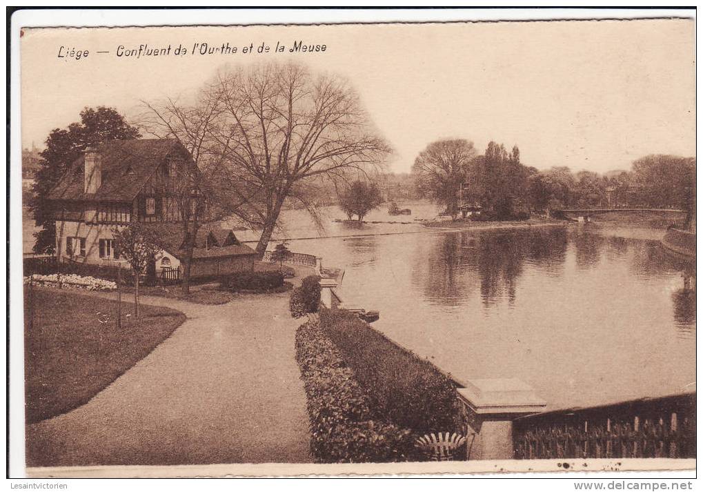 LIEGE CONFLUENT OURTHE ET MEUSE - Lüttich