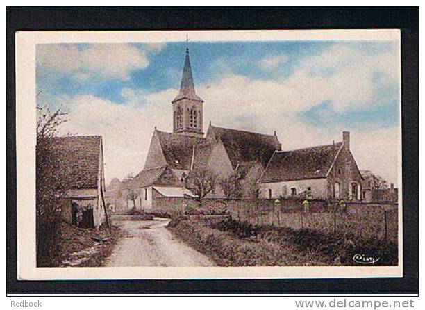 Early Postcard Ternay Village France - L'Abside De L'Eglise - Ref 283 - Autres & Non Classés