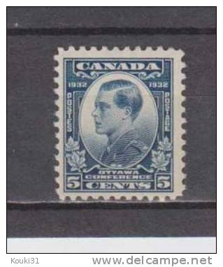 Canada YT 159 * : Prince De Galles , Conférence économique - Unused Stamps