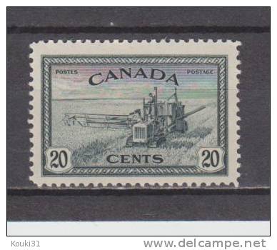 Canada YT 222 * : Faucheuse-lieuse - Unused Stamps