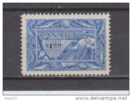 Canada YT 243 * : Industrie De La Pêche - Unused Stamps