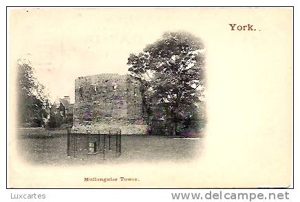 YORK.  MULLANGULAR TOWER. - York