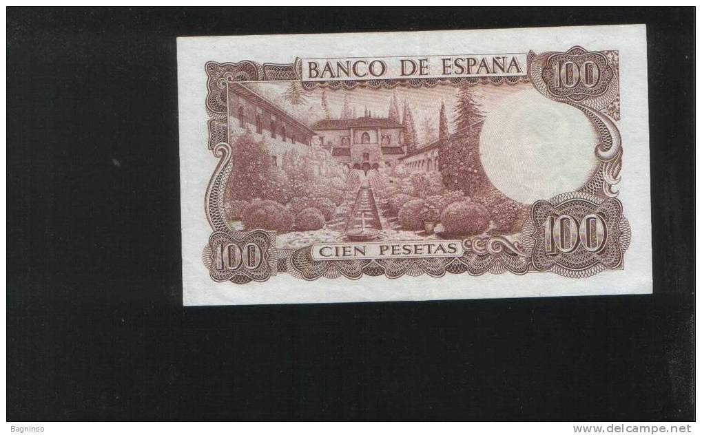 ESPANA 100 PESETAS 17 Noviembre 1970 - 100 Peseten