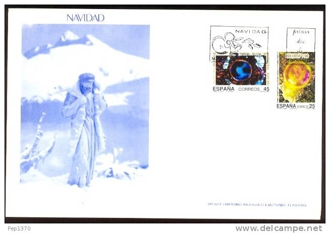 ESPAÑA 1990 CARTE MAXIMUM NOEL NAVIDAD CHRISTMAS - Cartes Maximum