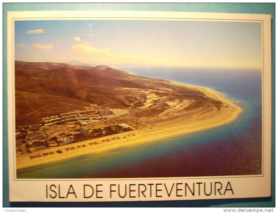 R.1397 ESPAÑA SPAIN SPAGNE CANARY ISLANDS FUERTEVENTURA JANDÍA LA PLAYA Y COMPLEJOS ANNEES 80 CIRCULADA MAS EN MI TIENDA - Fuerteventura
