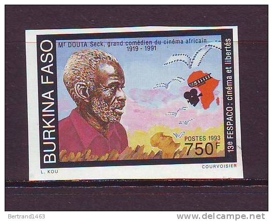 BURKINA FASO 1993. YT N° 865** NON DENTELE. 13° Fespaco - Burkina Faso (1984-...)