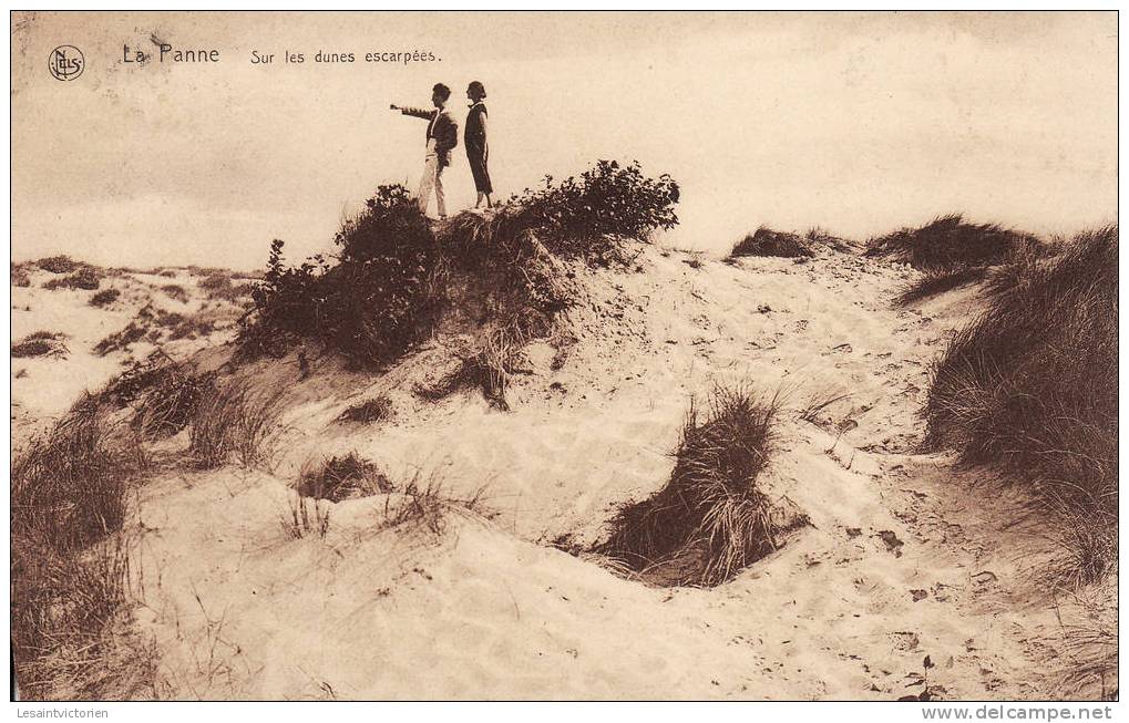 LA PANNE DE PANNE DUNES ESCARPEES - De Panne