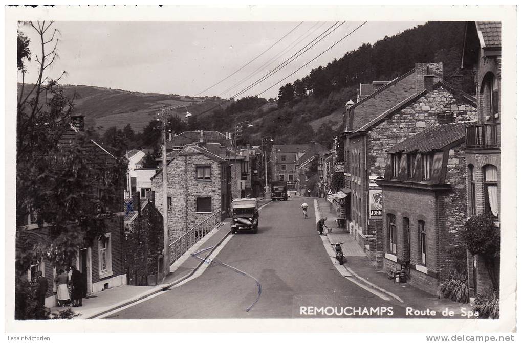 REMOUCHAMPS SOUGNE AMBLEVE - GROTTE - ROUTE DE SPA - Aywaille