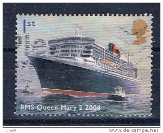 GB Großbritannien 2004 Mi 2210 Transportwesen: Passagierschiff  Queen Mary 2 - Unclassified