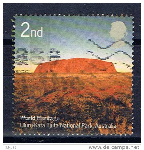 GB Großbritannien 2005 Mi 2301 Kultur- Und Naturerbe: Australien: Ayers Rock - Non Classés
