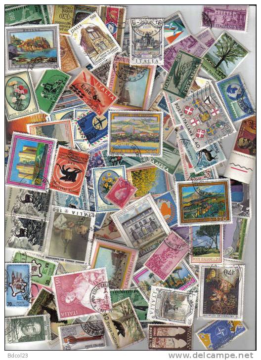 Timbres Stamps Sellos Italie (108) - Variétés Et Curiosités