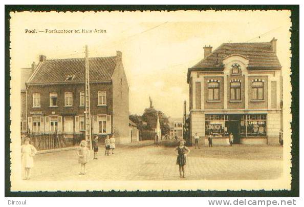 10762 -  Paal  Postkantoor  En  Huis  Arien - Beringen