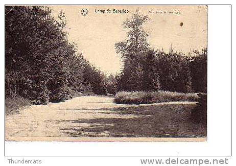 CAMP DE BEVERLOO KAMP VUE DANS LE FAUX PARC - Leopoldsburg (Camp De Beverloo)