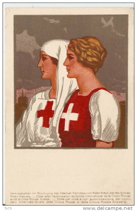 CpF0212 - CROIX ROUGE - Infirmière - Alliance Suisse Des Samaritains - (Croix Rouge) - Croce Rossa