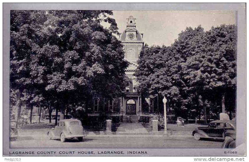 USA - Indiana - Lagrange - County Court House - Autres & Non Classés