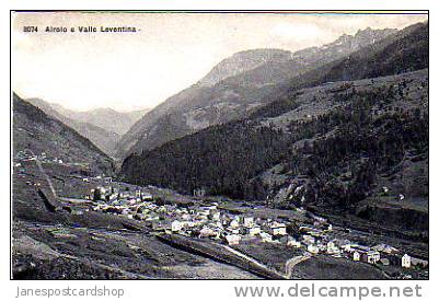 AIROLO E Valle LAVENTINA -- Tessin (Ticino Canton) - SWITZERLAND - Airolo