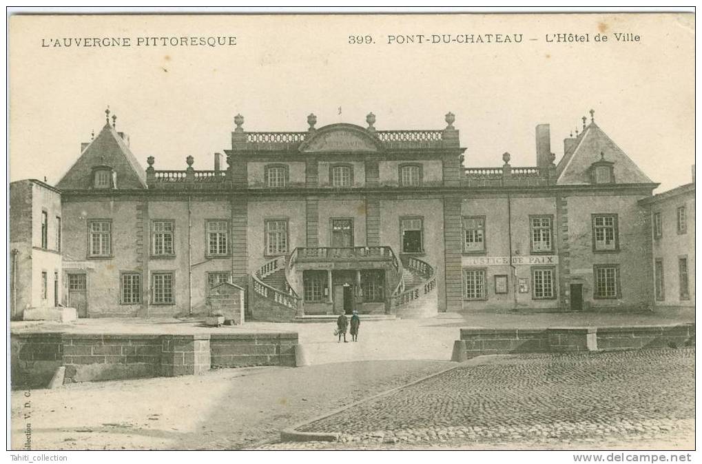 PONT-du-CHATEAU - L'Hôtel De Ville - Pont Du Chateau
