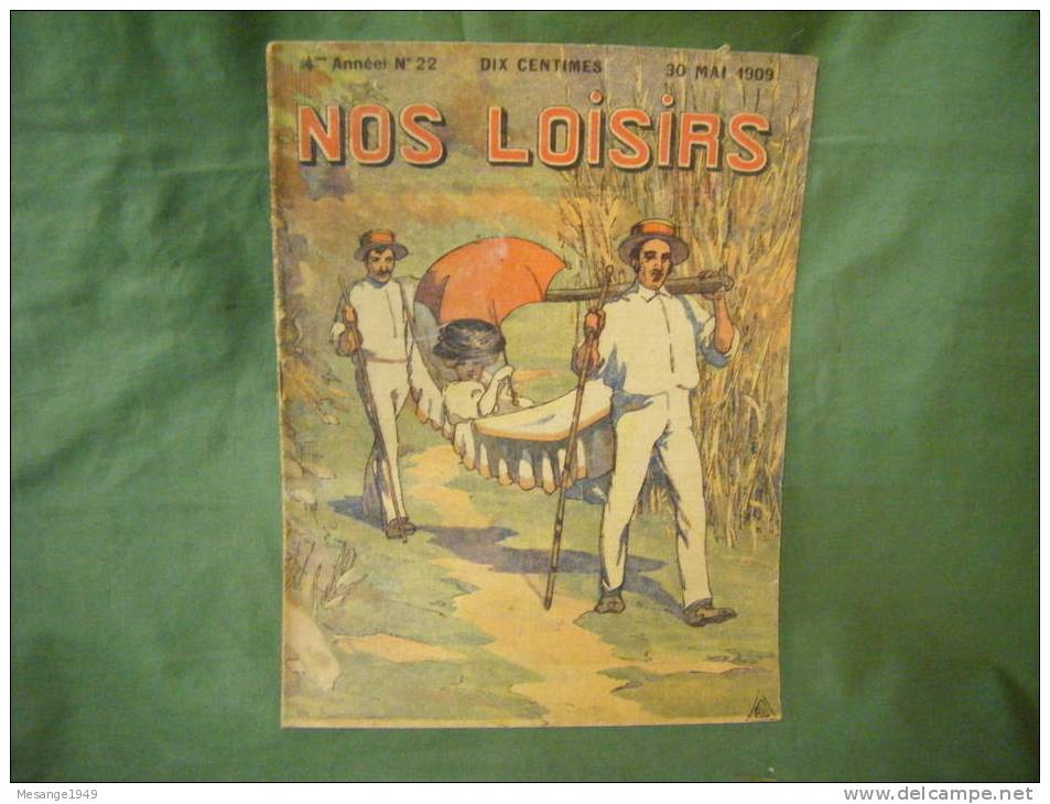 Revues-nos Loisirs-1909 Pub Folding-bicyclette Rudge-whitworth-dessins Haye-legrange-52/9380- - Sonstige & Ohne Zuordnung