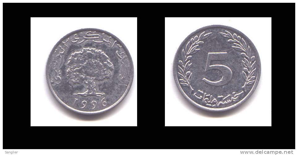 5 MILLIM 1996 - Tunesië