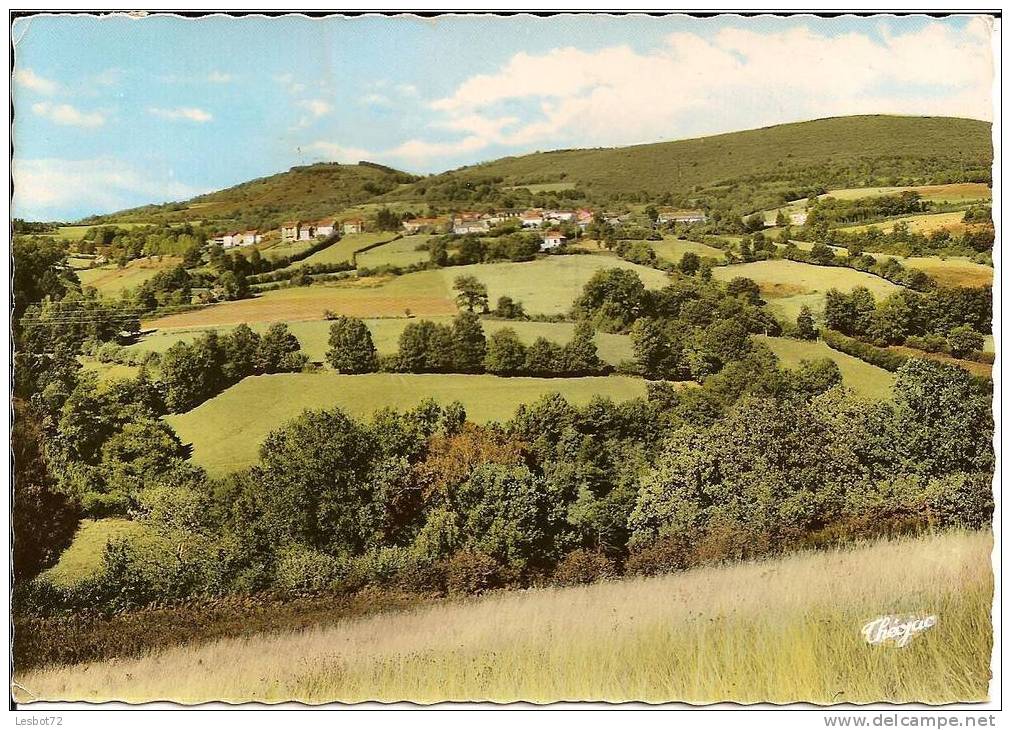 Cpsm, Saint-Junien Le Petit (Hte-Vienne), Vue Générale - Saint Junien