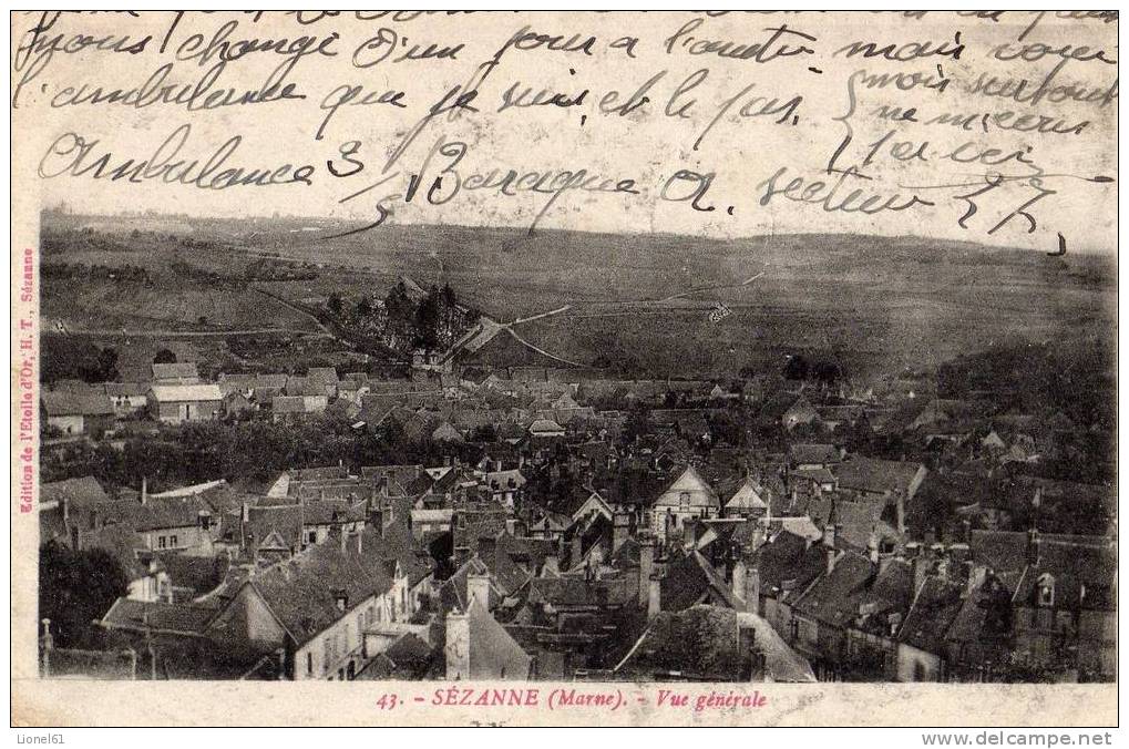 SEZANNE : (51) Vue Générale - Sezanne