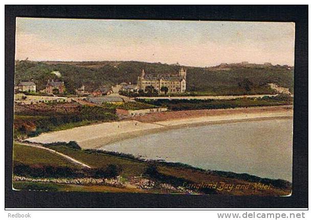 Early Postcard Langland Bay & Hotel Near Mumbles Gower Swansea Glamorgan Wales - Ref 285 - Glamorgan