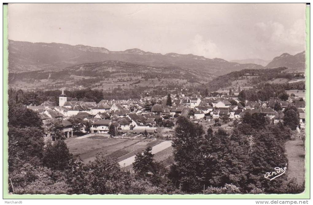 SAVOIE.YENNE.VUE GENERALE  ..SEMI MODERNE - Yenne