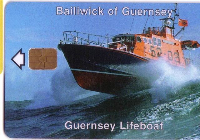 LIFEBOAT  ( Guernsey ) ** Life Boat - Ship – Boat – Barque - Barca - Barco - Boot - Bateau – Ships -  Boats - Barche