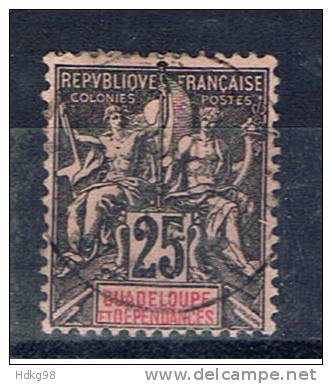 Guadeloupe+ 1892 Mi 34 - Used Stamps