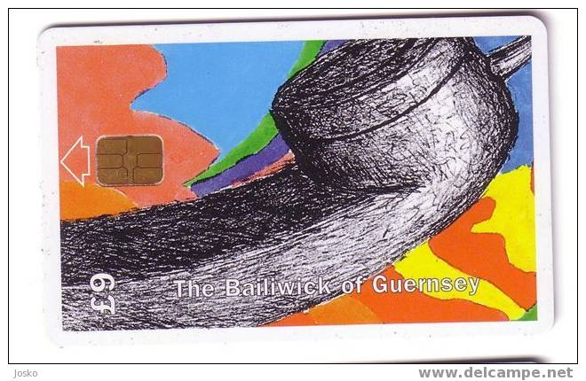 THE BAILIWICK OF GUERNSEY ( Guernsey Very Rare Card ) * Old Telephone Phone Telephones Phones Telefono Telefon Telefoon* - Telefone