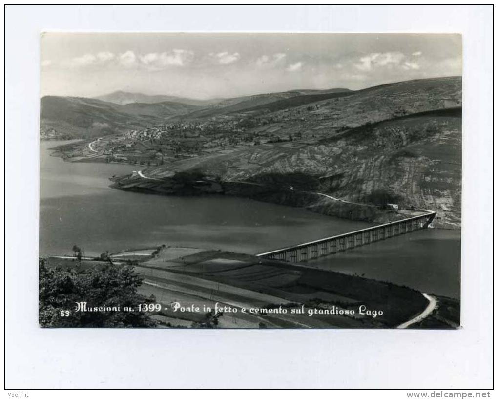 Rieti 1957 Muscioni Ponte In Ferro E Cemento - Rieti