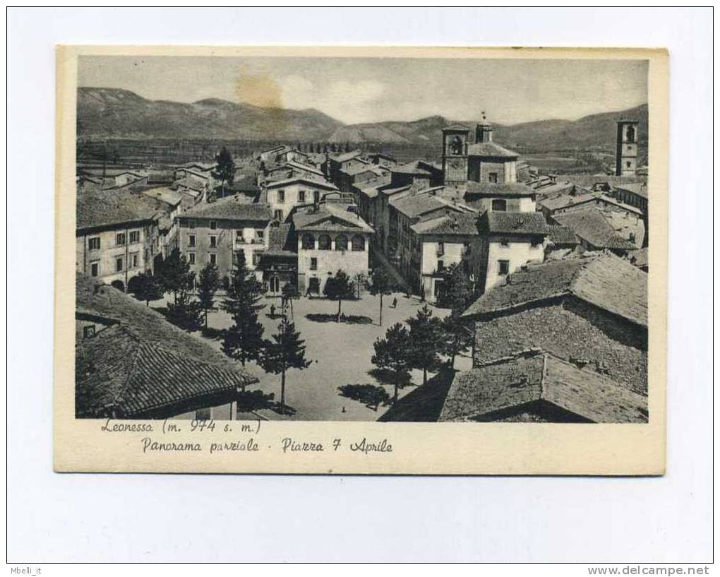 Rieti 1940c Leonessa - Rieti