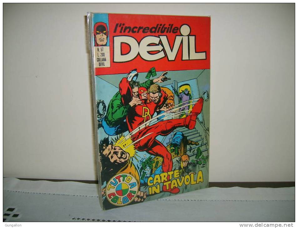 Devil (Corno 1972) N. 57 - Super Heroes