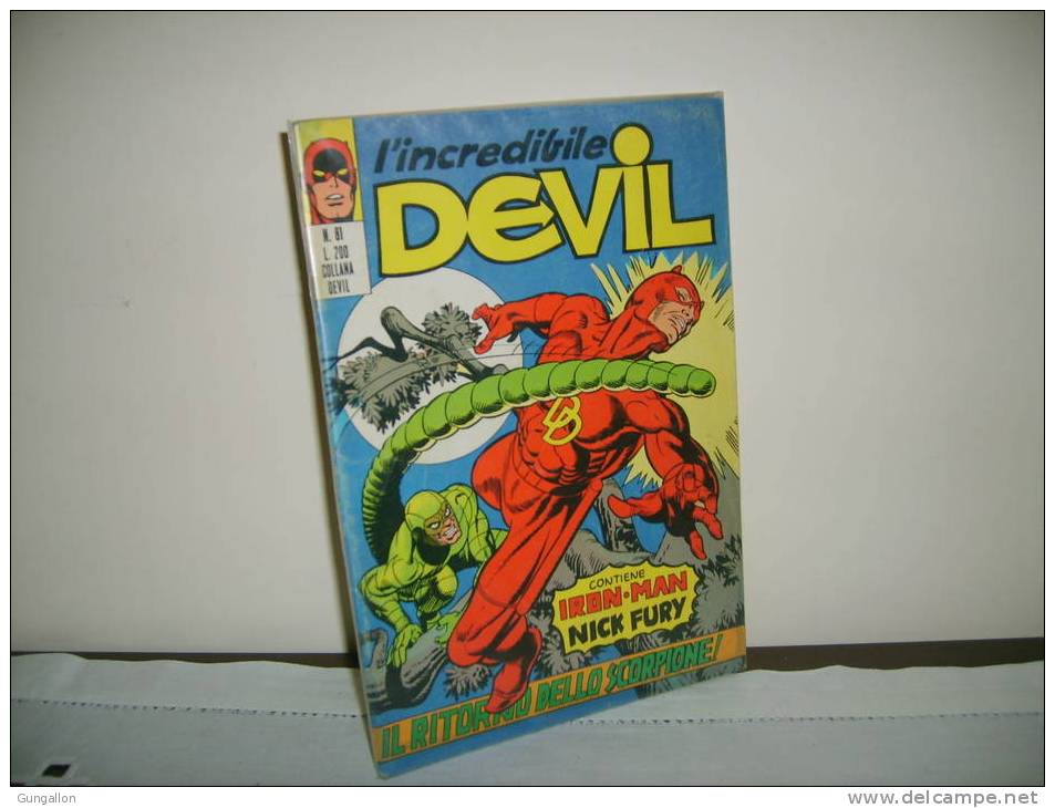 Devil (Corno 1973) N. 81 - Super Heroes