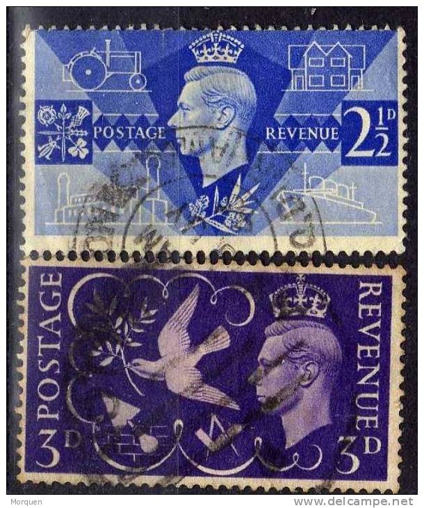 Gran Bretaña Num 235-6  Ivert - Used Stamps