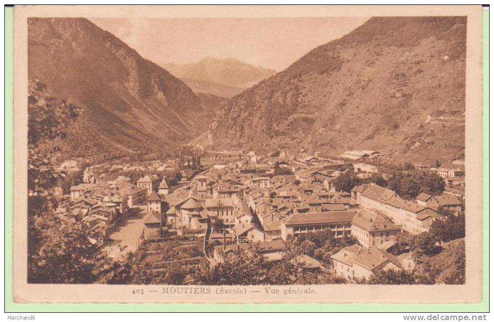 SAVOIE.MOUTIERS.VUE GENERALE - Moutiers