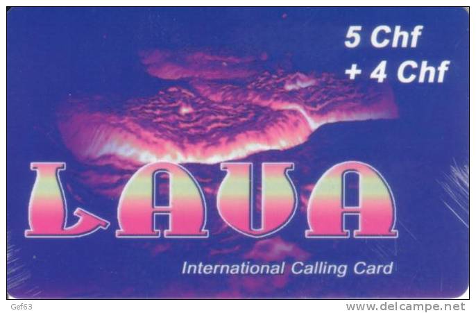 Prepaid Card ° Lava - Volcans