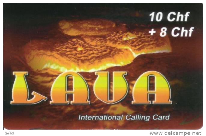 Prepaid Card ° Lava - Vulkane