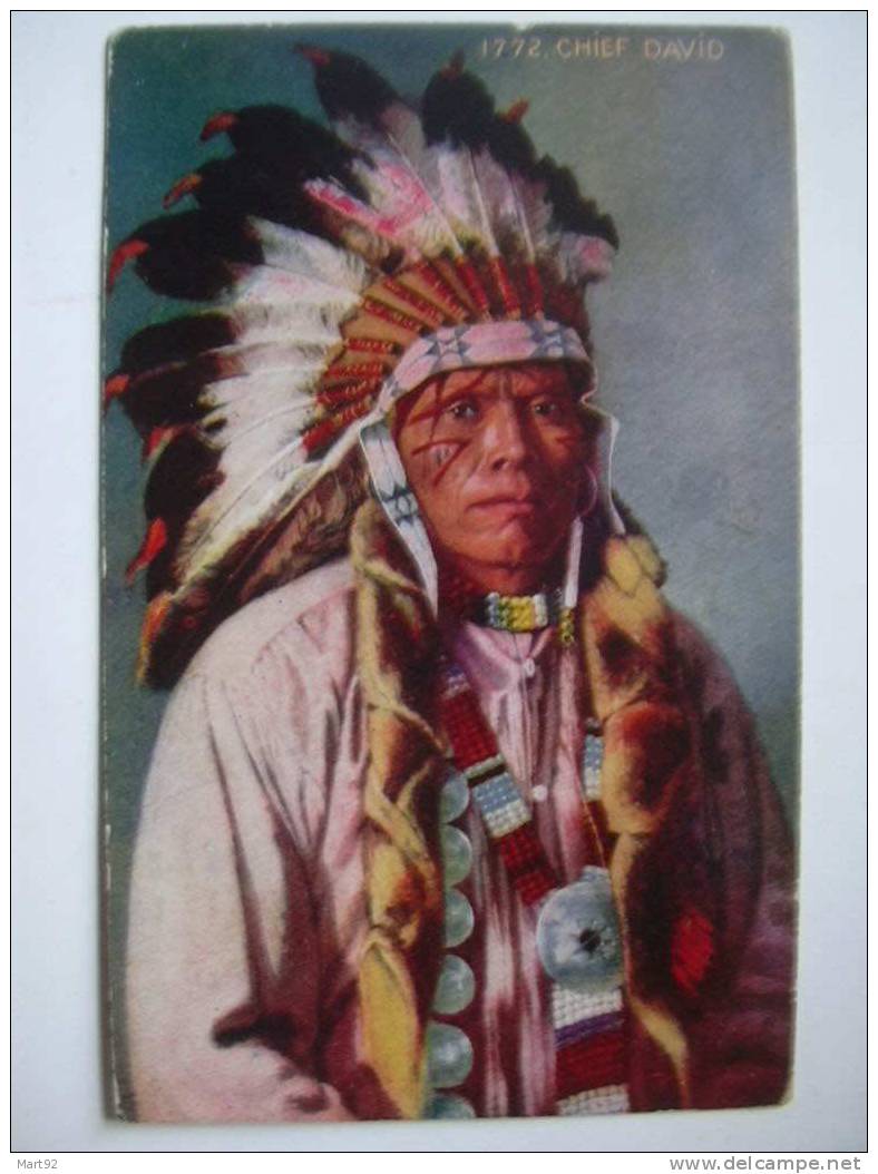 CHIEF DAVID - Native Americans